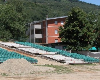 Anfiteatro di Sordevolo 5 Inizio lavori