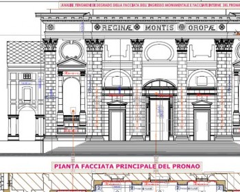 Restauro basilica nuova di Oropa 3 Progetto