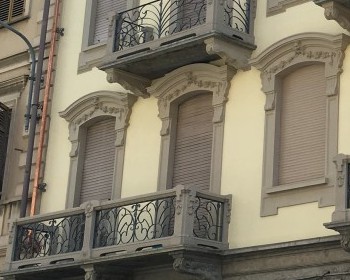 Restauro facciata edificio storico a Biella 9 Fine lavori