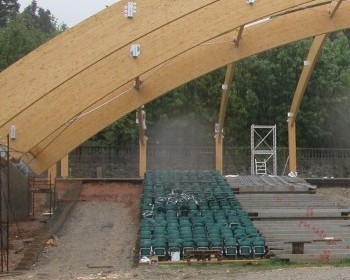 Anfiteatro di Sordevolo 8 Lavori in corso