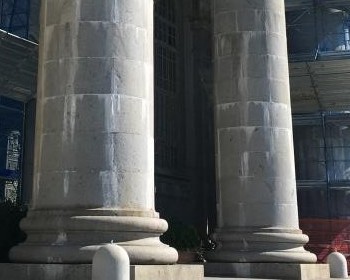 Restauro basilica nuova di Oropa 9 Inizio lavori