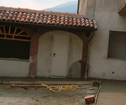 Restauro asilo di Graglia 3 Inizio restauro asilo di Graglia