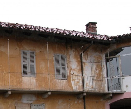 Restauro asilo di Graglia 4 Inizio restauro asilo di Graglia