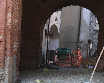 Restauro campanile Ciucarun di Ponderano 6 Lavori in corso